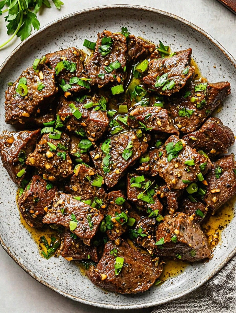 Garlic Butter Steak Bites