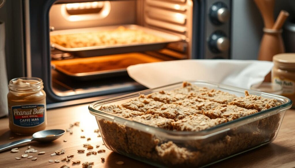 Storing and Reheating Peanut Butter Baked Oatmeal