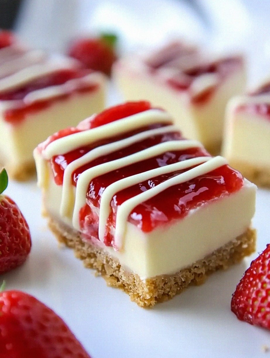 Strawberry Cheesecake Bars