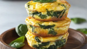 Healthy Spinach Egg Muffins Recipe