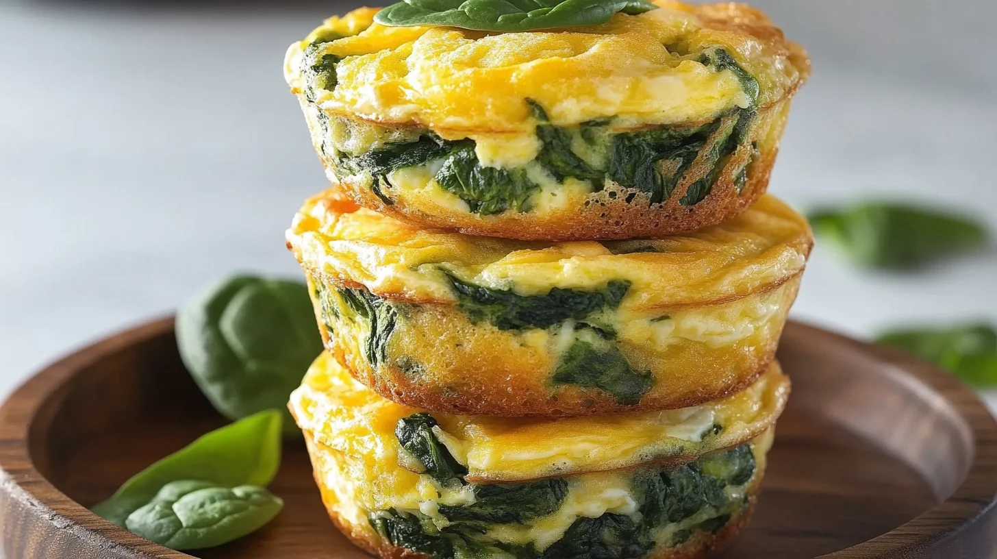 Healthy Spinach Egg Muffins Recipe
