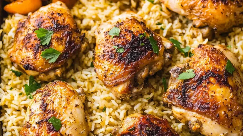 Chicken And Rice Casserole Oven Baked Chicken and Rice
