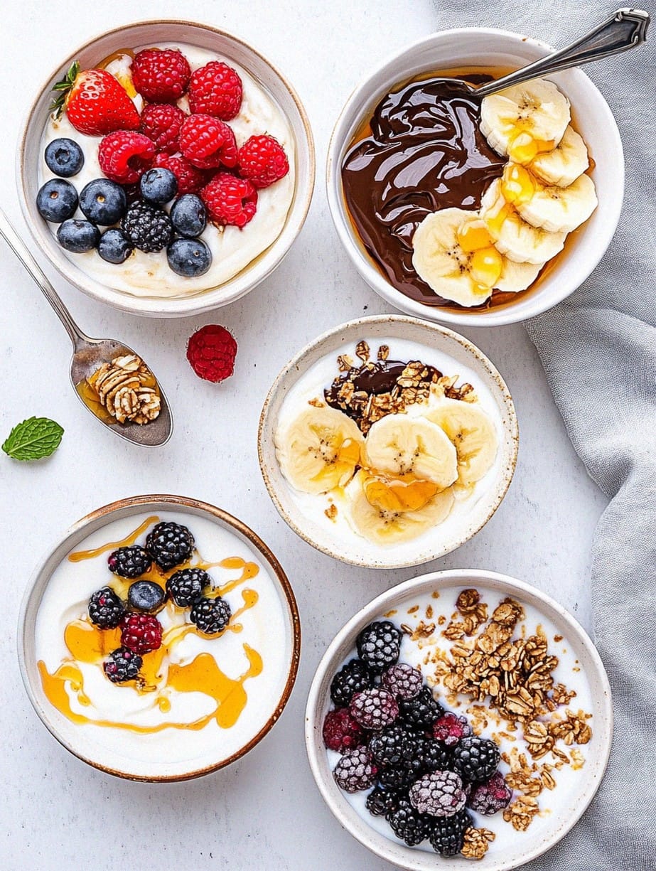 Yogurt Bowls - Healthy Breakfast Recipe