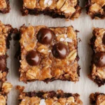 Chewy Healthy Chocolate Chip Oatmeal Bars