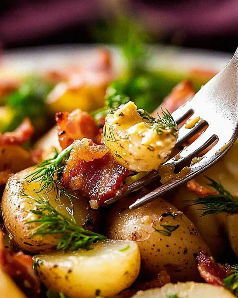 Perfect German Potato Salad with Bacon